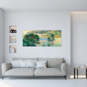 Tablou - Auguste Renoir, View of Monte Carlo from Cap Martin, reproducere (120x50 cm)