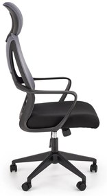 Scaun de birou Valdez gri/negru