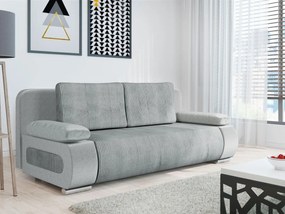 Canapea extensibilă Comfivo 144Cutie de pat, Gri, 77x200x92cm, 66 kg, Picioare: Plastic