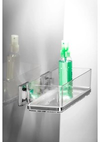 Suport pentru cosmetice Wenko cu sistem de prindere Vacuum-Loc, până la 33 kg