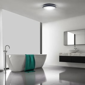 Plafonieră LED dimabilă Solight WO820 LED/18W/22W/26W/230V 3000/4000/6500K IP65 negru