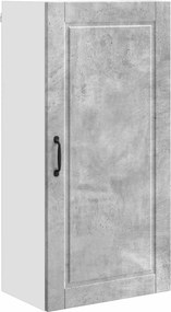 vidaXL Dulap de bucătărie Gri din beton 50 x 31 x 100 cm Lemn compozit