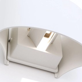 Aplica LED de exterior design modern ambiental IP54 GRETA alba