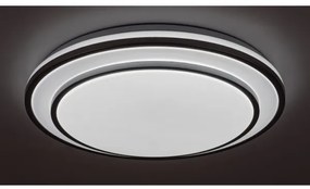 Rabalux 2131 - Plafonieră LED dimabilă LUPITA LED/40W/230V argintie + telecomandă