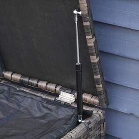 Outsunny Set Mobilier de Grădină 6 Piese, Ratan Maro, Confortabil pentru 7 Persoane, Ideal pentru Petreceri în Aer Liber | Aosom Romania