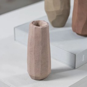 Vază roz din polirășină (înălțime 15,5 cm) Nuki – Mette Ditmer Denmark