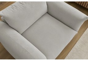 Fotoliu gri deschis Ernest – Bobochic Paris