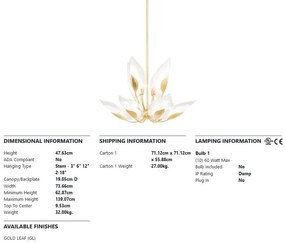 Candelabru LUX realizat manual, design deosebit BLOSSOM cu 10 surse de lumina