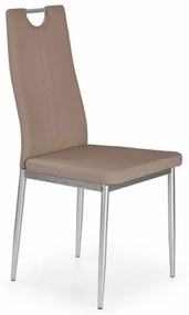 Scaun de bucaterie Coreon, maro/argintiu