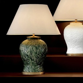 Veioza eleganta design LUX din ceramica, Cyprus verde 110954 HZ