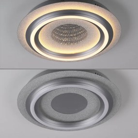 JUST LIGHT. 15089-21 - plafonieră LED CICHIO LED/36W/230V crom mat