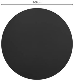 Blat masa Sensie gri inchis 60x60x2.5 cm