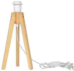 Lampă de masă HELEN 1xE27/15W/230V crem/auriu/pin