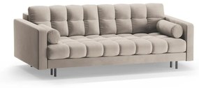 Canapea extensibila Bali 3 locuri catifea L222 cm