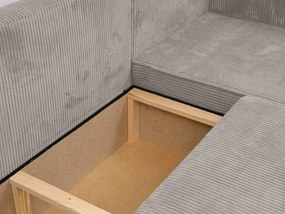 OFERTA Set canapea in forma de U Smart Cosaro bej 295x140 cm Clasa II