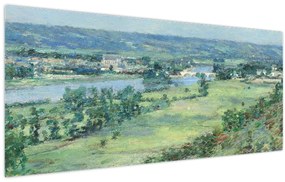 Tablou - Theodore Robinson, The Valley of the Seine, From the Hills of Giverny, reproducere (120x50 cm)