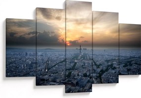 Tabloul - Paris din înâlțime (150x105 cm)