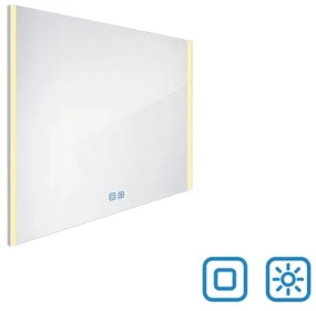 Oglindă LED retroiluminată pentru baie NIMCO ZP 11003VX 3000-6500K 70x80 cm IP44
