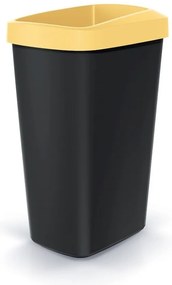 Set pubele pentru deseuri sortate, patrate, 3 x 45 l, colorate