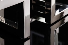 Suport pentru 5 lumanari, Argintiu, ABSTRACT 50cm