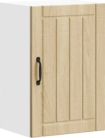 vidaXL Dulap de bucătărie „Lucca” lemn prelucrat stejar sonoma