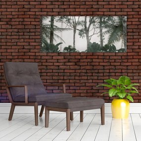 Tablou - Jungla în ceața dimineții (120x50 cm)