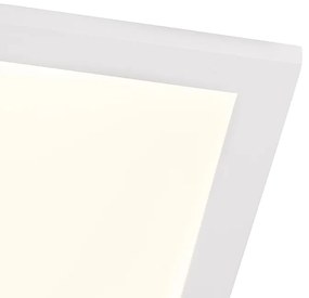 Plafoniera moderna din otel 120 cm cu LED inclus cu dimmer in 4 trepte - Liv