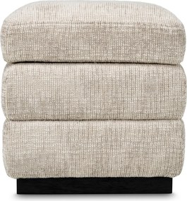 Taburete cu spatiu de depozitare Valmont, Creststone beige