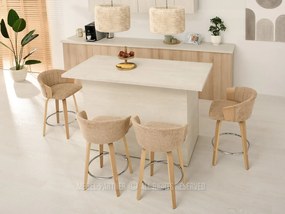 Scaun Helm (bej + stejar). 1110629
