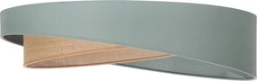 BRILAGI-LED Plafonieră VELVET TWIST LED/24W/230V 4000K Ø 55 cm verde/bej.