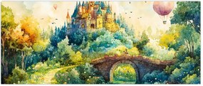 Tablou - Castel de Poveste (120x50 cm)