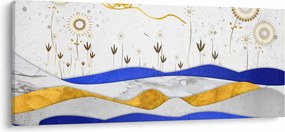 Tablou - Munții aurii (120x50 cm)