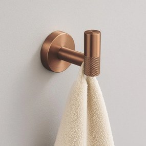 Cuier de baie 6606 Modern Brush Copper