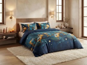 Lenjerie de pat din microfibra MYSTIC BUTTERFLY albastru Dimensiune lenjerie de pat: 70 x 80 cm | 140 x 200 cm