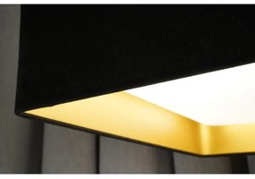 Brilagi-LED Corp de iluminat dimabil VELVET SQUARE LED/36W/230V Wi‑Fi Tuya + telecomandă, negru