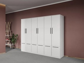 Set mobila dormitor complet Alb Levi C13