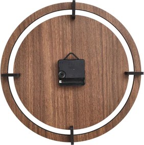 SENTOP | Ceas de perete din lemn - motiv original de pădure de conifere | RENT