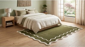 Covor verde închis 160x230 cm Dolce – ESTE