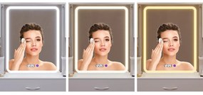 Masa de toaleta California, alba