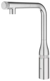 Baterie bucatarie cu dus extractibil Grohe Essence SmartControl crom periat Supersteel