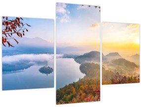 Tablou - Lacul Bled (90x60 cm)