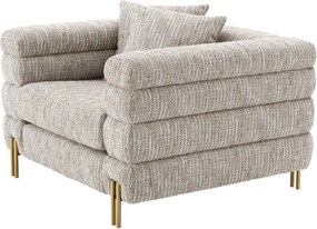 Fotoliu elegant design LUX York, bej mademoiselle 115311 HZ