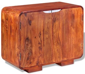 243955 vidaXL Dulap, 75 x 35 x 60 cm, lemn masiv de sheesham