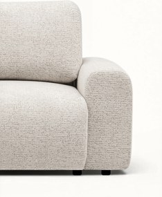 Canapea extensibilă Velamo - chenille bej deschis Bella 05