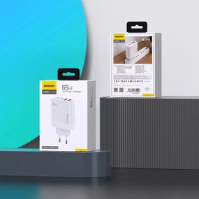 Incarcator retea GaN 2xUSB-A si 2xTypeC,PD,65W DUDAO 156313