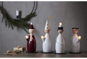 Decorațiune luminoasă albă ø 12 cm de Crăciun Lucia Classic – Star Trading