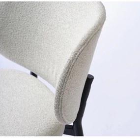 Scaune de dining albe 2 buc. Swan – Unique Furniture