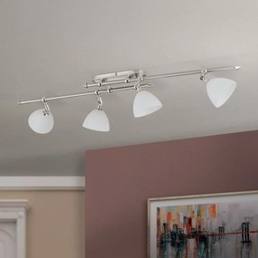 Plafoniera design modern OPALDESIGN 4L, satin