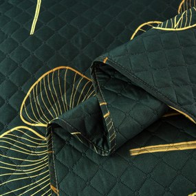 Cuvertura de pat cu model VENECIA verde inchis Dimensiune: 170 x 210 cm