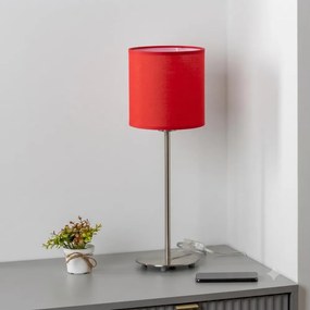Brilagi - Lampă de masă LED NUBILA 1xE27/60W/230V roșie